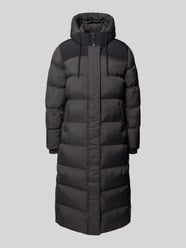 Steppmantel mit Kapuze und verdecktem Reißverschluss von Superdry - 34