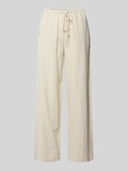 Stoffhose aus Viskose-Mix Modell 'PRISILLA' von VILA Beige - 26