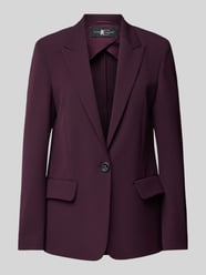 Blazer mit Reverskragen von Luisa Cerano Bordeaux - 12