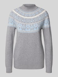 Gebreide pullover met opstaande kraag van Christian Berg Woman - 30