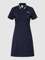 Polokleid mit Logo-Patch Modell 'POLO DRESS' von adidas Originals Blau - 11