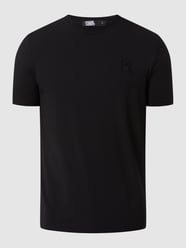 T-shirt met stretch  van Karl Lagerfeld Grijs / zwart - 38
