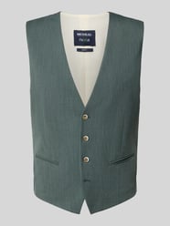 Slim fit gilet met all-over motief van MCNEAL - 40