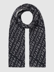 Schal mit Woll-Anteil  von ARMANI EXCHANGE Blau - 44