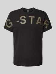 T-Shirt mit Label-Detail von G-Star Raw Schwarz - 32