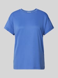 T-Shirt mit Rundhalsausschnitt Modell 'Amana' von mbyM Blau - 48