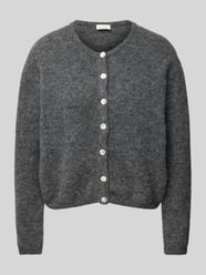 Strickjacke mit gerippten Abschlüssen Modell 'VITOW' von American Vintage - 22