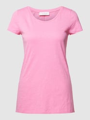 T-Shirt mit Rundhalsausschnitt von Rich & Royal Rosa - 23