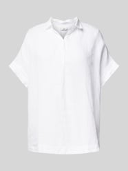 Regular Fit Leinenblusenshirt mit Kappärmeln Modell 'DERRY' von 0039 Italy - 7