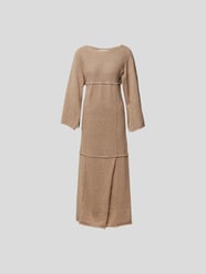 Maxikleid in Grobstrick-Optik von By Malene Birger Braun - 12
