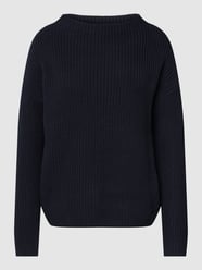 Strickpullover mit Stehkragen von Opus Blau - 24