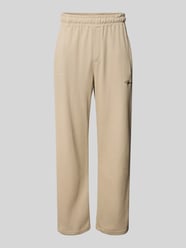 Wide Fit Sweatpants mit Logo-Stitching Modell 'Rib' von Pegador - 35