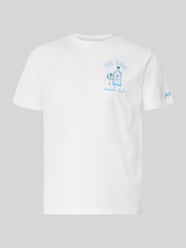 Koszulka T-shirt z przeszyciami model 'PORTOFINO' od MC2 Saint Barth - 6