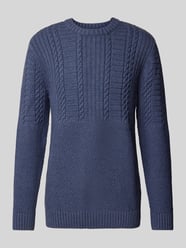 Gebreide pullover met kabelpatroon, model 'Jacob' van Superdry - 24