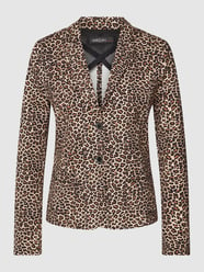 Blazer mit Animal-Print von Marc Cain - 5