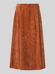 Midirok in ribfluweel-look van MORE & MORE - 5