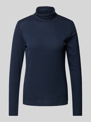 Regular Fit Langarmshirt mit Baumwolle von Tom Tailor Blau - 5