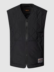 Bodywarmer met tweewegritssluiting, model 'Okella' van BOSS Orange Zwart - 38