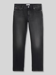 Slim fit straight jeans van katoenmix model 'DENTON' van Tommy Hilfiger - 27