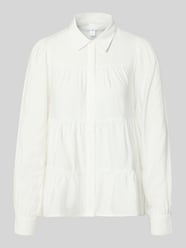 Bluzka koszulowa o kroju regular fit z mieszanka wiskozy model 'Pala' od YAS - 27