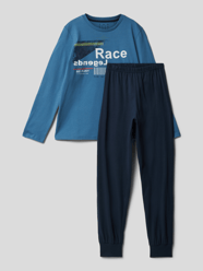 Pyjama aus Baumwolle von SANETTA Blau - 5