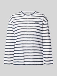 T-shirt o kroju regular fit z Mieszanka bawełny od Pepe Jeans - 38
