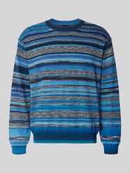 Strickpullover im Allover-Look mit Rundhalsausschnitt von Paul Smith - 14