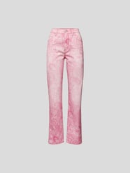 Mid Rise Jeans im Straight Fit von Etro Rosa - 40