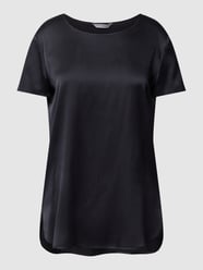 Blouseshirt met ronde hals, model 'CORTONA' van MaxMara Leisure Blauw - 15