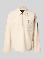 Sweatshirt met korte ritssluiting, model 'Specter' van DEUS EX MACHINA - 44