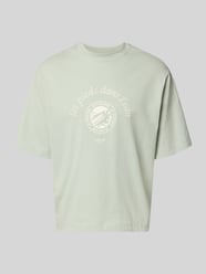 Relaxed Fit T-Shirt aus reiner Baumwolle Modell 'BOXYNORMAN GRAPHIC' von Selected Homme - 24