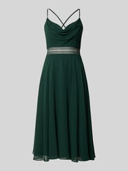 Fit-and-flare cocktailjurk met ajourwerk van VM by Vera Mont - 2