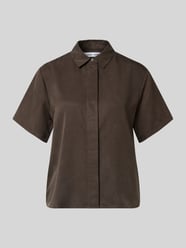 bluzka koszulowa o kroju regular fit z rękawem o dł. 1/2 model 'MINA' od Samsøe Samsøe - 11