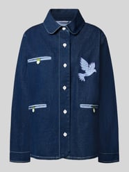 Relaxed Fit Jacke in Denim-Optik Modell 'Edda' von LOLLYS LAUNDRY - 39