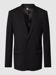 Sakko mit Streifenmuster Modell 'VESTE' von THE KOOPLES Schwarz - 30