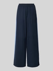 Vloeiende broek van viscose met contraststrepen - curated by Tinvcb van Style Icon Collection - 40