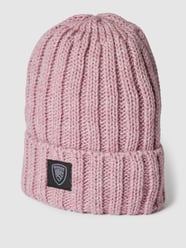 Czapka beanie z imitacji dzianiny od Blauer Usa Różowy - 47