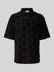 Regular Fit Poloshirt mit Knopfleiste Modell 'BEACHWEAR' von Carlo Colucci - 16
