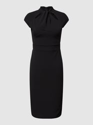 Cocktailkleid mit Rundhalsausschnitt von Lipsy Schwarz - 20