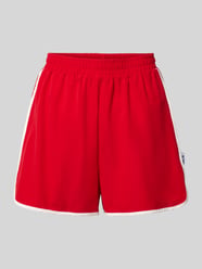 Track short met elastische band en labeldetail van Karo Kauer - 13