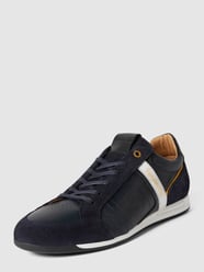 Sneaker aus Leder Modell 'AVEZZANO UOMO' von Pantofola dOro Blau - 45