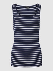 Tanktop met streepmotief, model 'KELLY' van Lauren Ralph Lauren Blauw - 20