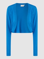 Bolero mit offener Vorderseite Modell 'Astrid'  von Kaffe Blau / Türkis - 12