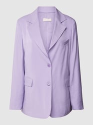 Blazer mit Label-Details von Liu Jo White Lila - 10