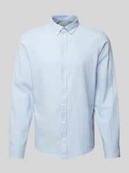 Regular Fit Freizeithemd mit Button-Down-Kragen Modell 'ANTON' von Casual Friday Blau - 13