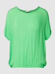 Blusenshirt mit elastischem Abschluss Modell 'Amber' von Kaffe Grün - 1