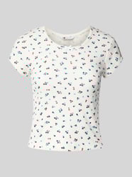 Slim fit T-shirt van katoenmix van Tommy Jeans - 35