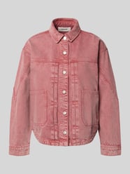 jeansjack met opgestikte zakken model 'RUNO' van ba&sh Fuchsia - 48