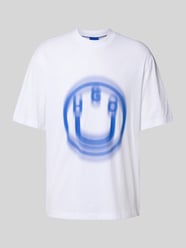T-Shirt mit Logo-Print Modell 'Nalax' von Hugo Blue - 1