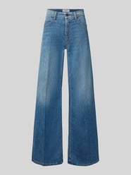 Wide & loose fit jeans van katoenmix model 'PALAZZO FLARE' van CAMBIO - 18